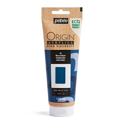 Origin Acrylics, 120 ml, cerulean blue
