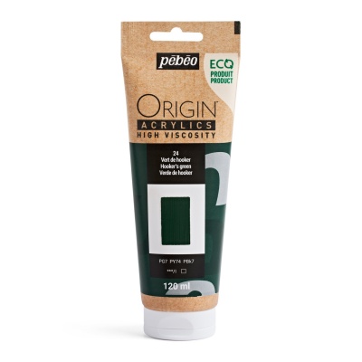 Origin Acrylics, 120 ml, hooker green 
