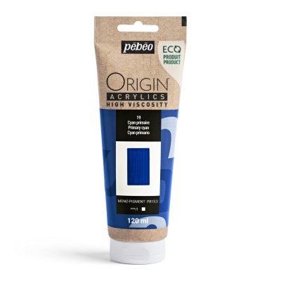 Origin Acrylics, 120 ml, primary cyan
