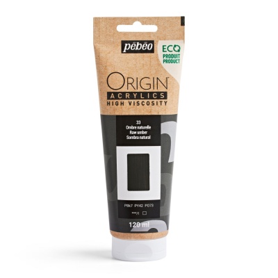 Origin Acrylics, 120 ml, raw umber