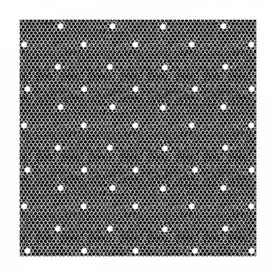 Pečiatka, Stamperia, 10 x 10 cm, Pois
