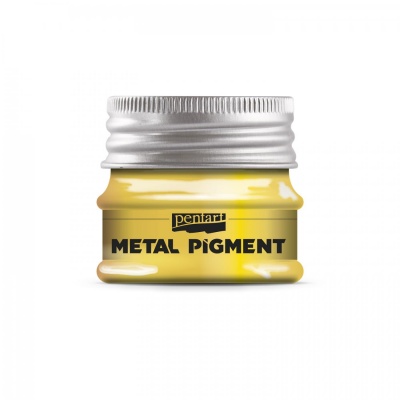 Pigmentový prášok, kovový, 8 g, zlatá
