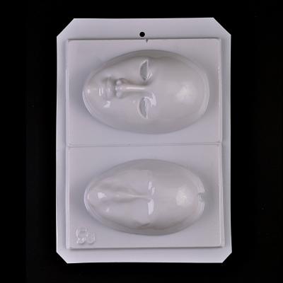 Plastová forma, 18x28 cm, tváre, masky