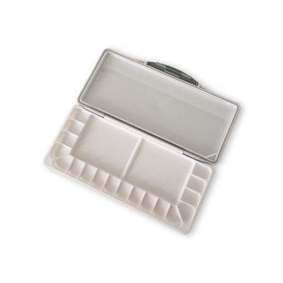 Plastová zatváracia paleta na akvarelové farby, 20 kalíškov