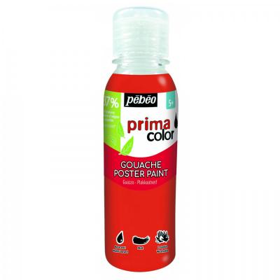 Primacolor Liquid, temperová farba, 150 ml, 050 Primary red