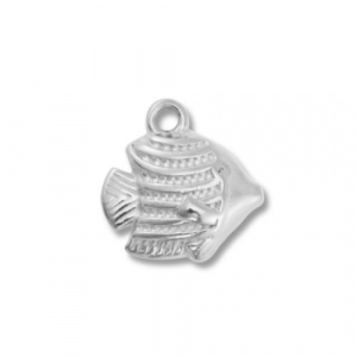 Prívesok z nerezovej ocele, ryba strieborná