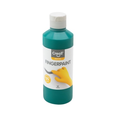 Prstová farba, 250 ml, zelená