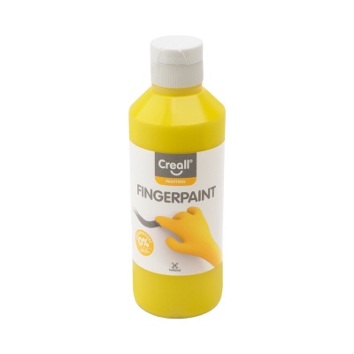 Prstová farba, 250 ml, žltá