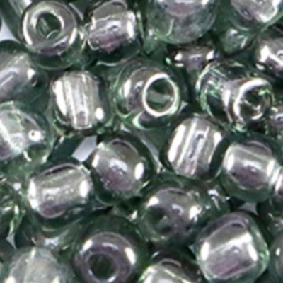 Rokajl, priehľadná antracitová 4 mm, 50 g
