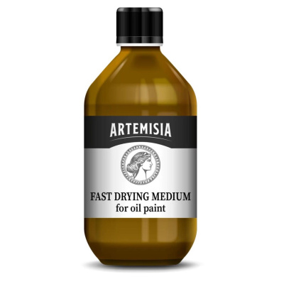 Rýchloschnúce médium na olejové farby Artemisia, 250 ml