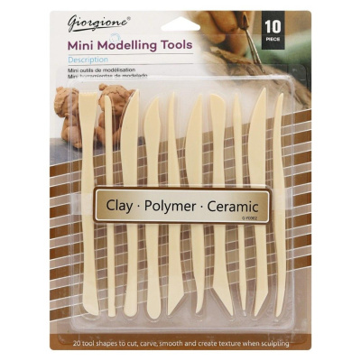 Sada nástrojov na modelovanie z hliny, 10 ks