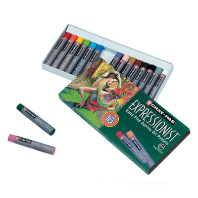 Sada olejových pastelov Cray-Pas, 16 ks