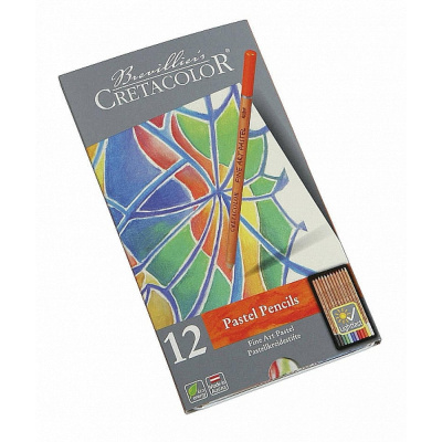 Sada umeleckých pastelov v ceruzke Cretacolor, 12 ks