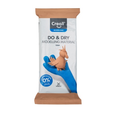 Samotvrdnúca hmota DO&DRY, Creall, terakota, 1 kg
