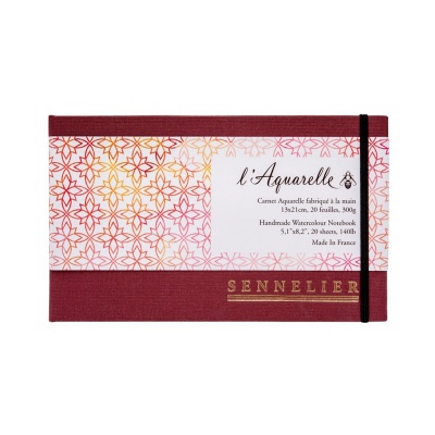 Sennelier blok na akvarel, rough, 13 x 21 cm, 300 g, 20 listov