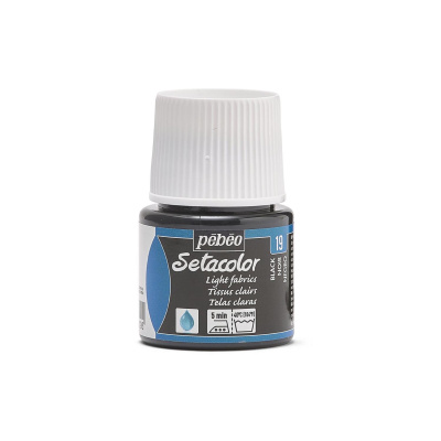 Setacolor light 45 ml, 19 Black