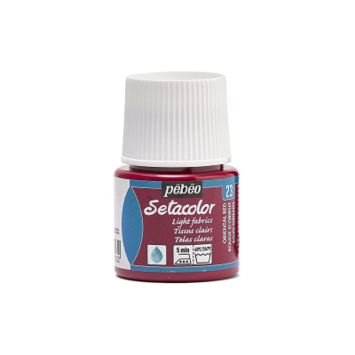 Setacolor light 45 ml, 23 Oriental red