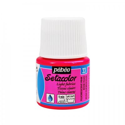 Setacolor light 45 ml, 33 Fluorescent pink