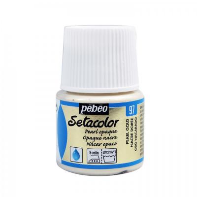 Setacolor opaque 45 ml, 97 Pearl gold