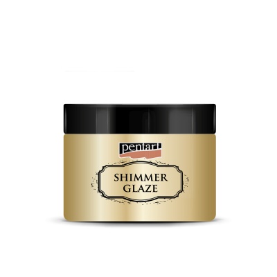 Shimmer Glaze pasta, 150 ml, zlatá