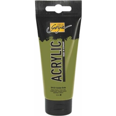 SOLO GOYA, akrylová farba zemitá zelená 100 ml
