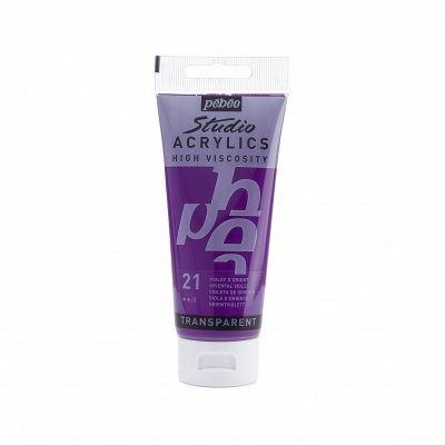 Studio Acrylics 100 ml, 21 Oriental violet