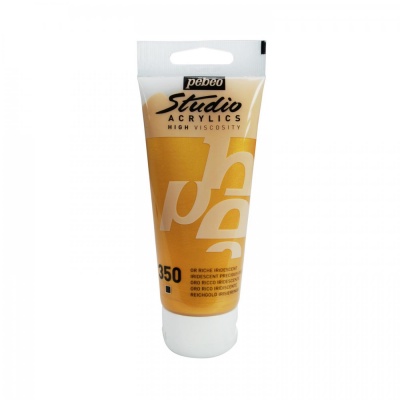 Studio Acrylics 100 ml, 350 Precious gold