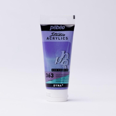 Studio Acrylics 100 ml, 363 Iridescent Purple Green