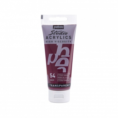 Studio Acrylics 100 ml, 54 Alisarin crimson