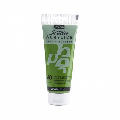 Studio Acrylics 100 ml, 60 Chrome green