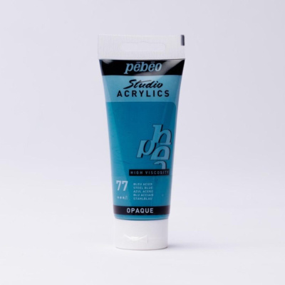 Studio Acrylics 100 ml, 77 Steel Blue
