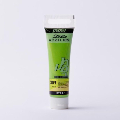 Studio Acrylics 30 ml, 359 Iridescent Green Yellow