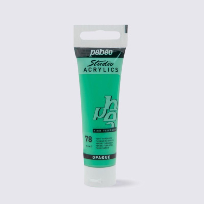 Studio Acrylics 30 ml, 78 Turquoise Green