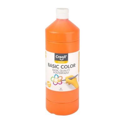 Temperová farba, 500 ml, oranžová