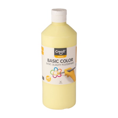 Temperová farba, 500 ml, pastelovožltá