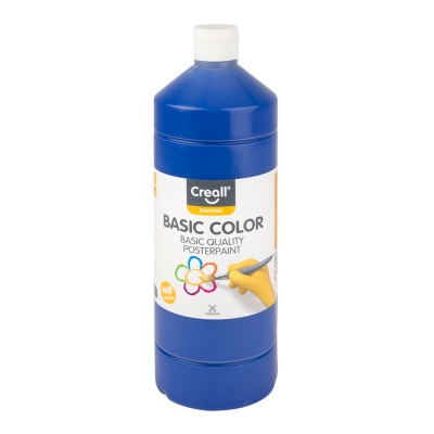 Temperová farba, 500 ml, tmavá modrá