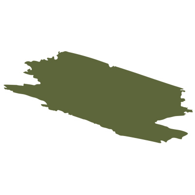 Umton olejová farba, olivová zelená, 20 ml