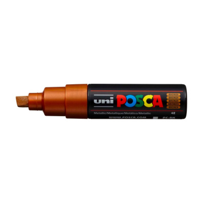 Uni Posca fixka PC-8K, 8 mm, bronzová