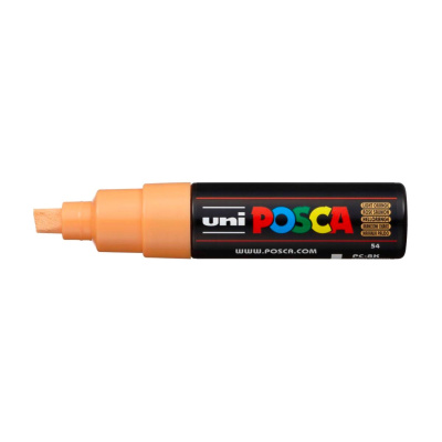 Uni Posca fixka PC-8K, 8 mm, svetlooranžová