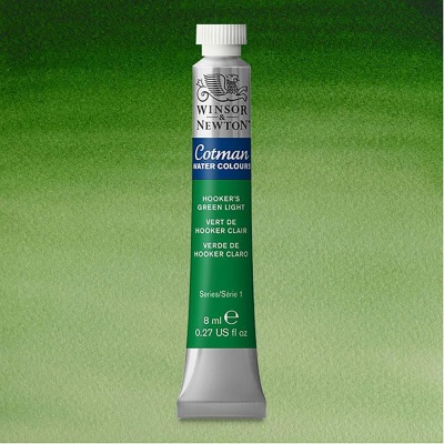 Winsor&Newton, Cotman, akvarel, Hooker`s Green Lig