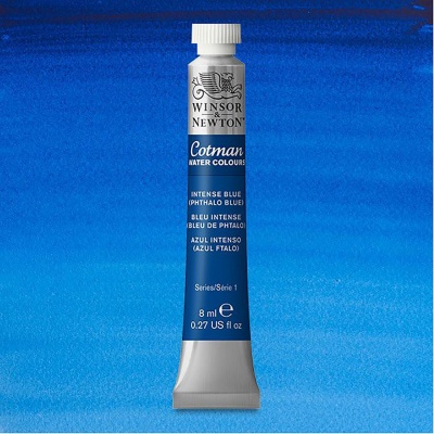 Winsor&Newton, Cotman, akvarel, Intense Blue