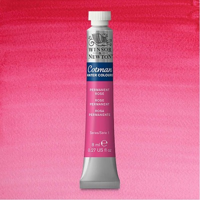 Winsor&Newton, Cotman, akvarel, Permanent Rose