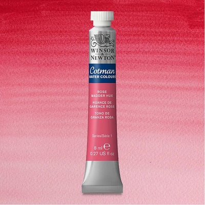 Winsor&Newton, Cotman, akvarel, Rose Madder Hue