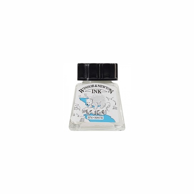 Winsor&Newton, Tuš biela 14 ml