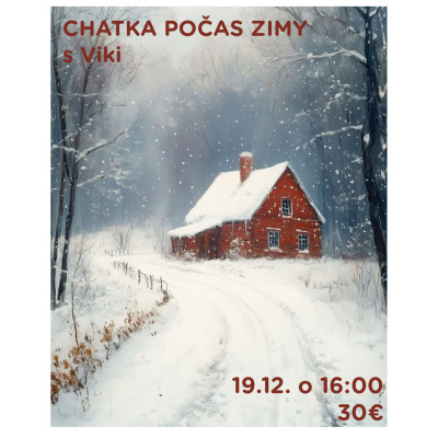 Workshop, Chatka počas zimy - olejomaľba, 19. 12. 2025 - 16:00