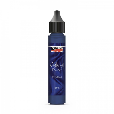 Zamatový prášok, 4 g, kráľovská modrá