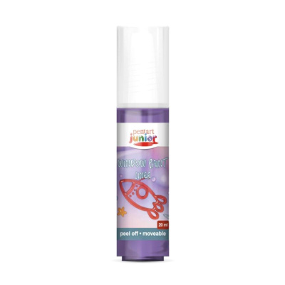 Zlupovacia farba na sklo, 20 ml, fialová