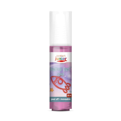 Zlupovacia farba na sklo, 20 ml, magenta