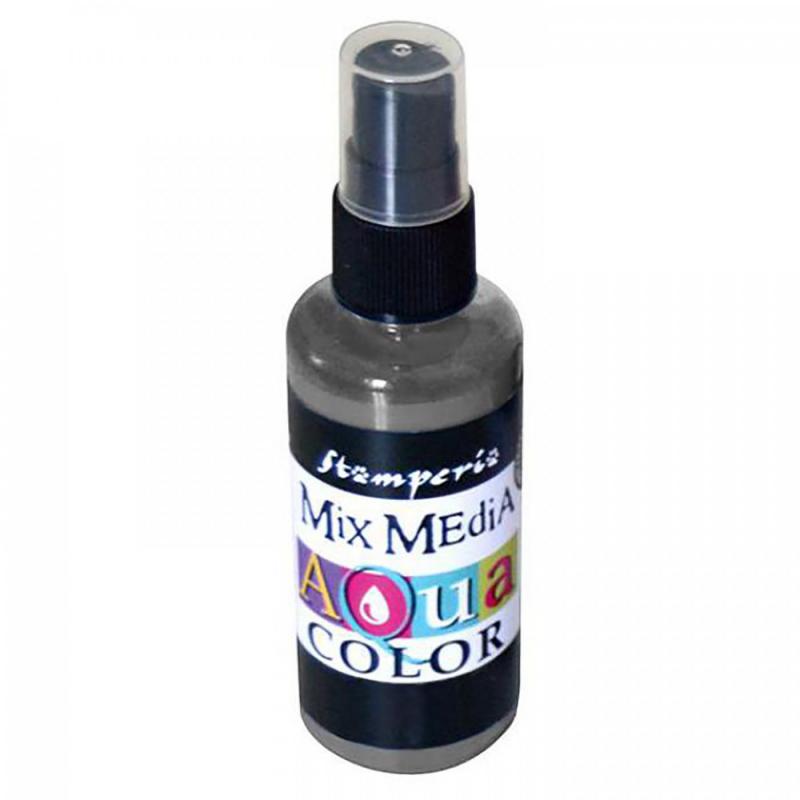 Farba na vodnej báze v spreji ( Aquacolor spray ) je netoxická, určená na všetky porézne materiály ako napr. papier, drevo,...Nie je vhodná na sklo a g