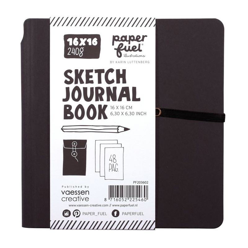 Art book zápisník na skicovanie a zápisky je skvelým základom na tvorbu estetických stránok technikou journaling. Zápisník má tvrdú väzbu a matný o